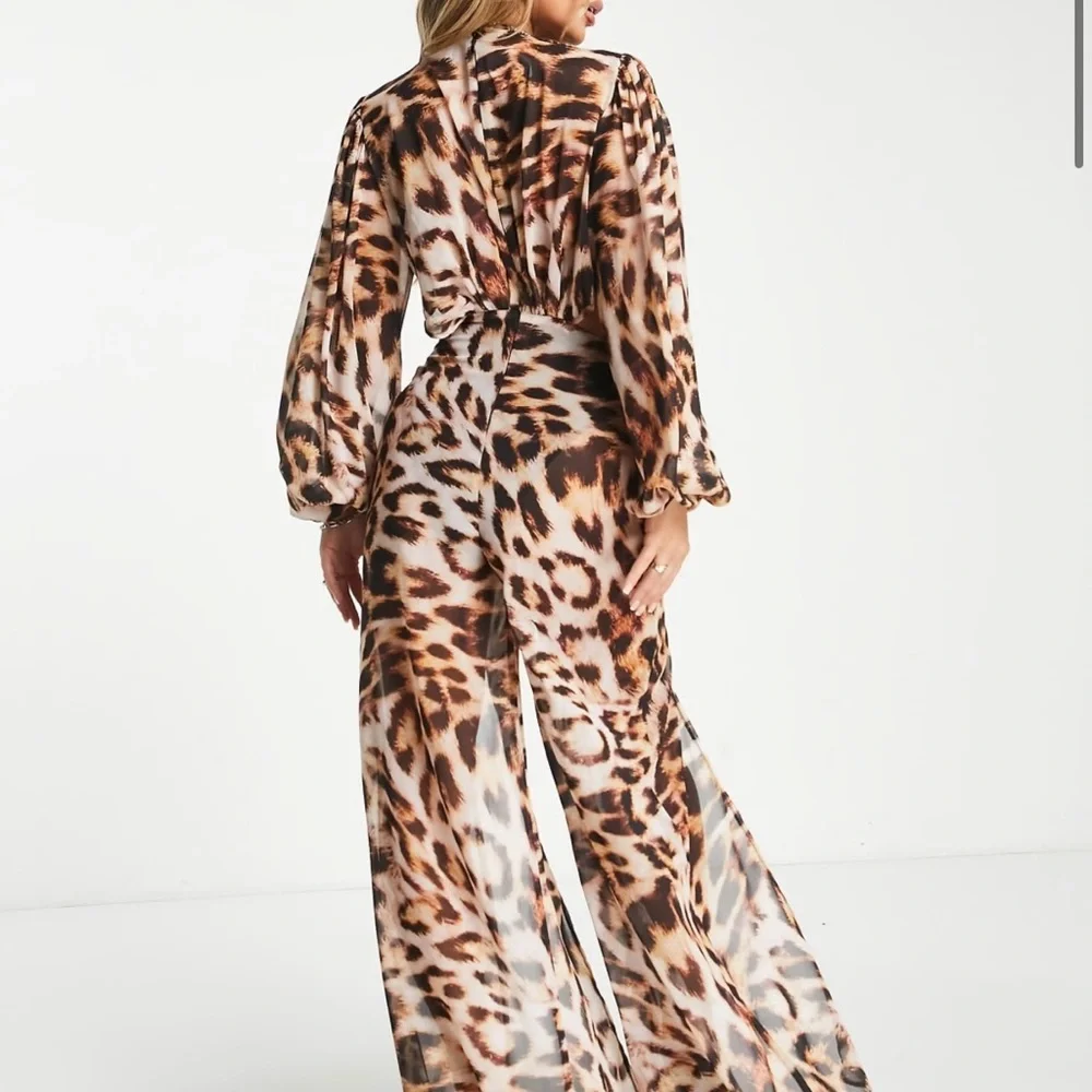 ASOS Leopard Print Jumpsuit
